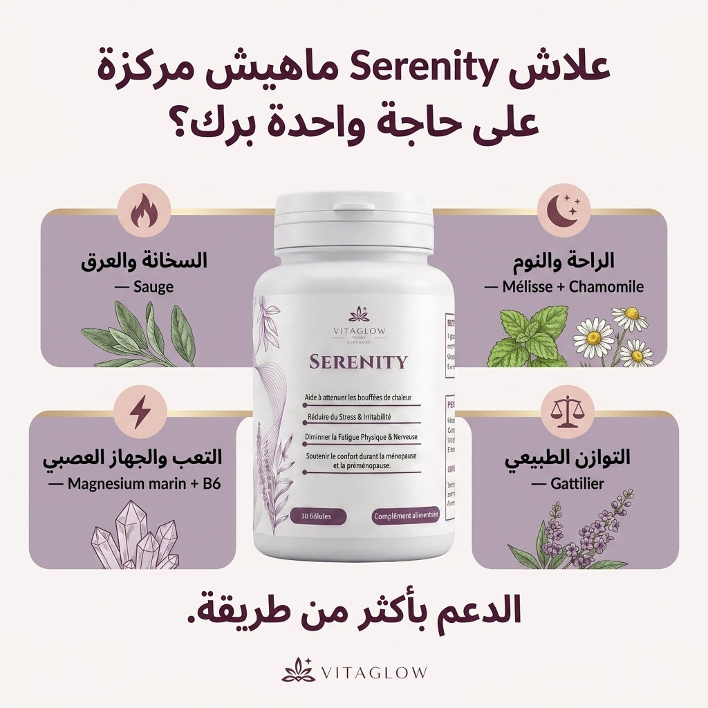 Serenity™ – Confort Ménopause & Préménopause